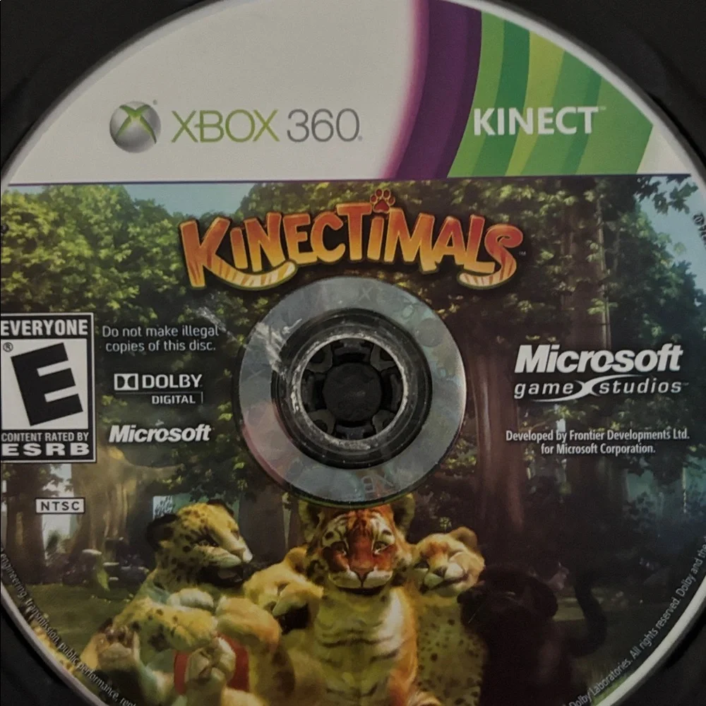 XBOX -GAME Microsoft Kinectimals for Xbox 360 -